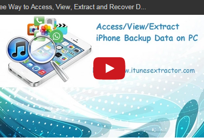Free iPhone Backup Extractor