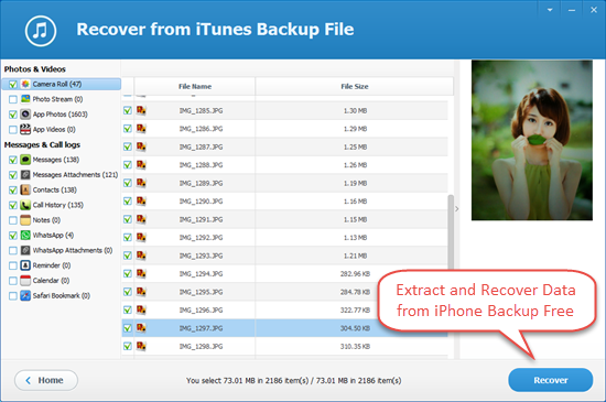 iphone backup extractor free