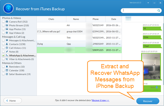 download decrypt whatsapp database