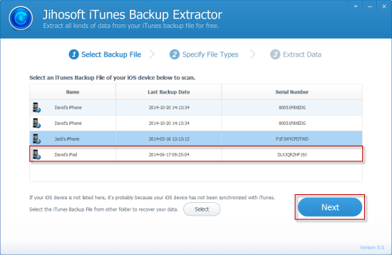 How to Extract Data from iPad Backup Free