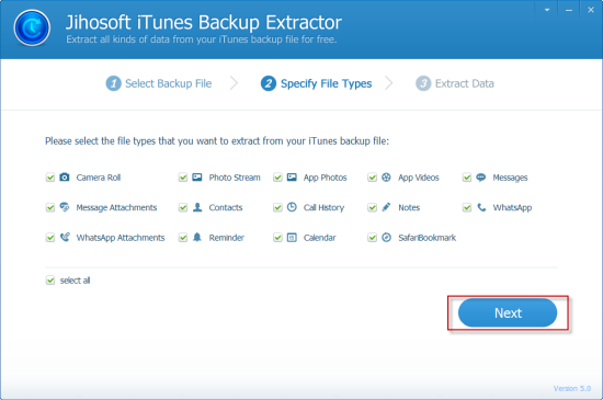 Extract and Recover Photos from iPhone Backup Free