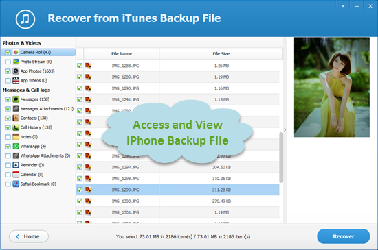 best iphone backup viewer