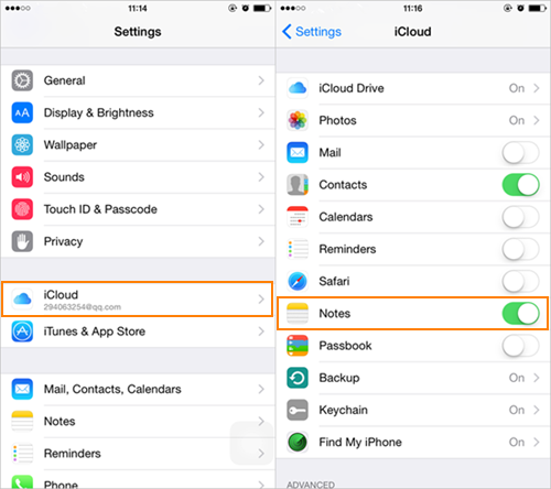 Transfer Notes from iPhone to PC Using iCloud