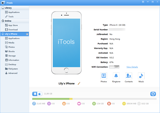 Free iPhone File Browser/Explorer for Windows and Mac