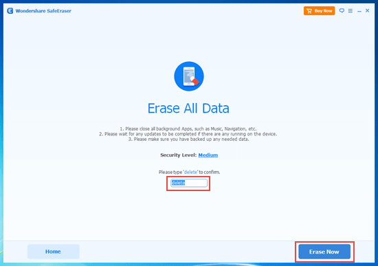 How to Wipe iPhone Clean with iPhone Data Eraser
