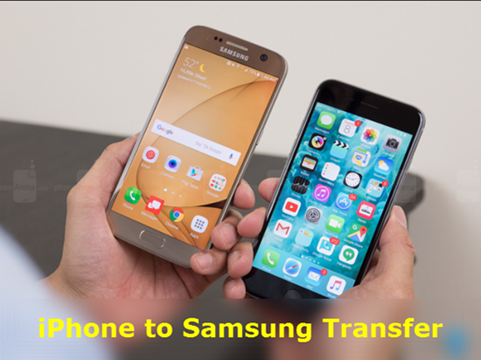 iPhone to Samsung Galaxy S7/S7 Edge EDIT Data Transfer