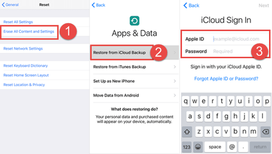 How to restore an iCloud backup to iPhone